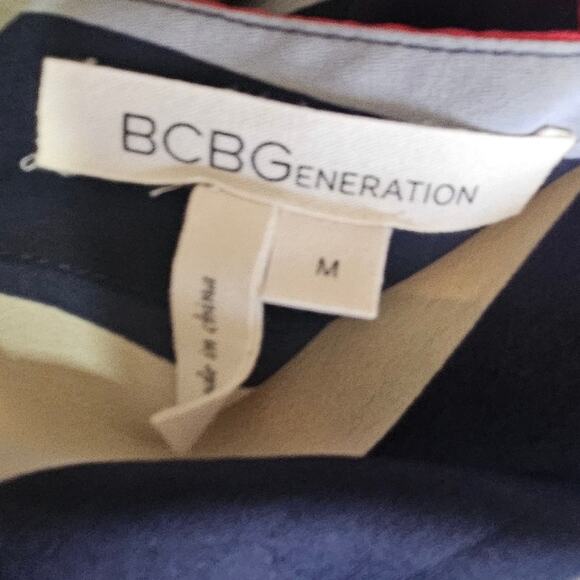 BCBGeneration Striped Dress with Pockets Size Medium - Picture 3 of 4